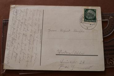 Preview: alte Karte - Opferkarte Jungvolk - Hitlerjugend - Zeltlager Wangerooge  1935 o. 39 ?